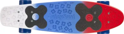 Zdjęcie produktu dla ["Choke Skateboard Juicy Susi red blue Vinylboard", "22.5" Deck zum cruisen"]