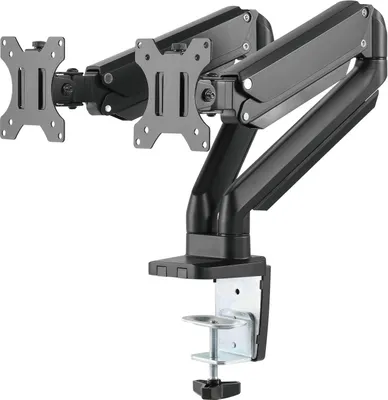 Produktbild von Deltaco ARM-0351 Monitorhalterung / Ständer 81,3 cm (32") Schreibtisch Schwarz