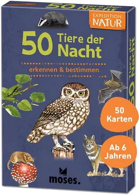 Immagine prodotto di Spedizione Natura 50 Animali della notte 6J