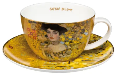 Obrázok produktu pre Goebel Klimt Šálka a podšálka na čaj Kiss