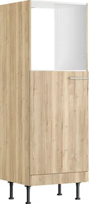 Produktbild von Optifit Backofen/Kühlumbauschrank für 88er Einbaukühlschrank Erik290 BxTxH 60 x 58,4 x 176,6 cm wildeiche strukturiert m