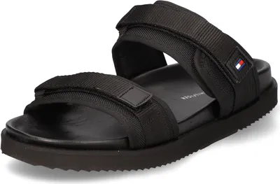 Zdjęcie produktu dla Klasyczne sandały męskie Tommy Hilfiger FM0FM04118 BDS Kolor: Czarny Rozmiar: 41