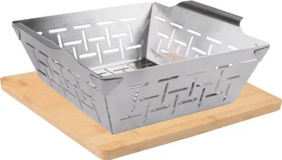 Produktbild von Edelstahl Grillkorb 24.9X21X7 Cm
