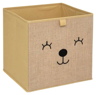 Produktbild von Tierischer Textilspielzeugkorb