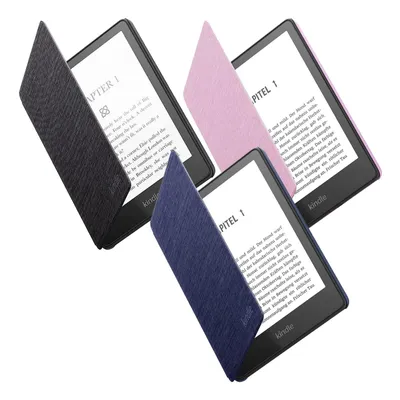 Produktbild von Amazon B08VZCBWN8, Folio, Schwarz, Amazon, 17,3 cm (6.8"), Stoff, Recycelbarer Kunststoff, Kindle Paperwhite, Kindle Paperwhite Signature Edition (11th Generation only)