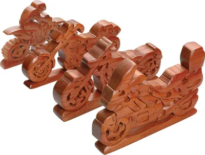 Immagine prodotto di Puzzle in legno di Booster Motorcycle