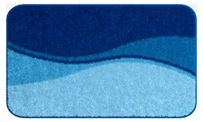 Produktbild von Badteppich 60x90cm blau