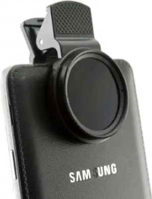 Produktbild von SYSTEM-S Universal Clip-on Klammer Neutraldichtefilter Graufilter ND-Filter Linse Objektiv für Smartphone Tablet PC