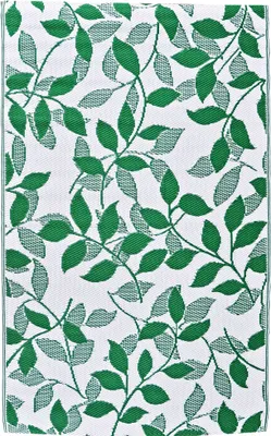 Produktbild von JACK Outdoor Teppiche Terrassenteppich Außenteppich 120x180cm Terrasse Balkon Teppich Garten Außen Lotus Effekt, Farbe:Blatt Grün