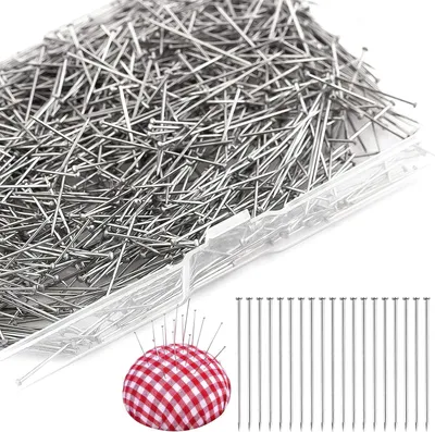 Produktbild von Nähnadeln 2000 Stück, 26 mm, Edelstahl, für Schmuckherstellung, kreative Hobbys