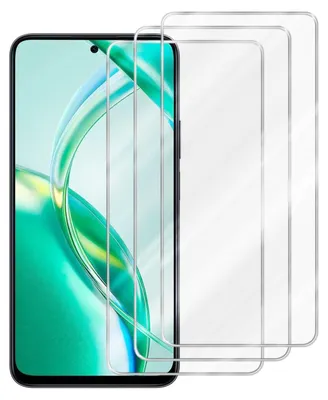 Produktbild von Cadorabo 3x Panzer Schutz Glas für Honor 200 Smart 3 Stück Schutzfolie in Ultra-Klar Hüllen freundlich - Gehärtetes (Tempered) Glas Dipslayschutz Folie in 9H Härte Anti Kratzer