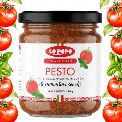 Obrázek produktu pro Pesto ze sušených rajčat Le Pepe 190 g