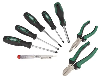 Produktbild von Brüder Mannesmann 47-tlg Werkzeugkoffer M29032 Profi-Set Werkzeugbox