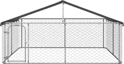 Produktbild von “2026 Modern“ Outdoor-Hundezwinger mit Dach 300x300x150cm - Designermöbel 915207 - Sonstiges Hundezubehör