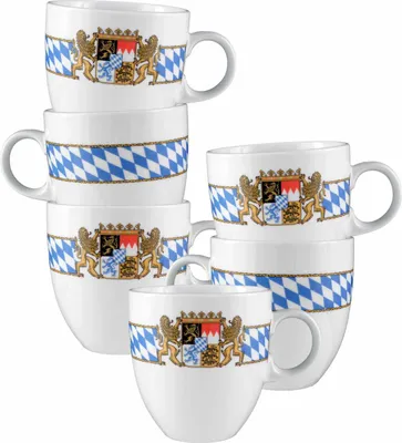 Produktbild von Seltmann Weiden Compact Bayern Becher 0,50 l 6er Set