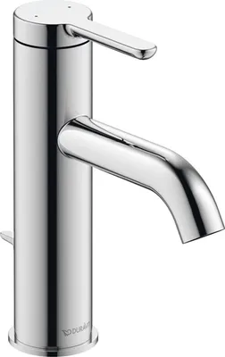 Zdjęcie produktu dla Duravit jednouchwytowa bateria umywalkowa M C.1 z wyciąganym odpływem chrom