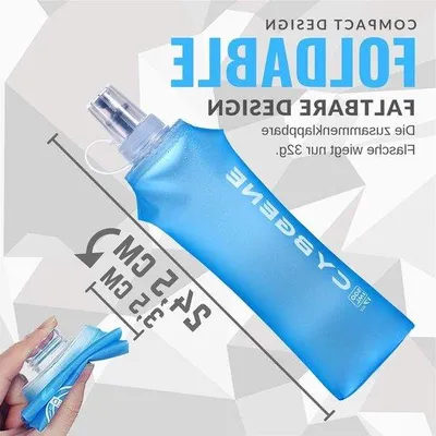 Produktbild von Wasserdichte Trinkflasche 500ml, BPA-frei, für Sport und Outdoor