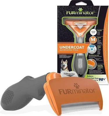 Produktbild von Famanu Hundehaarbürste für mittelgroße Hunde mit kurzer Fellpflege - Effiziente Tierhaarpflege