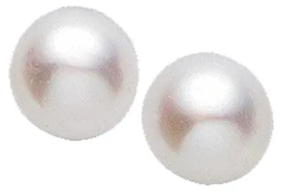 Produktbild von Miamar 01.1103 Damen Ohrstecker Silber synth. Perle weiß