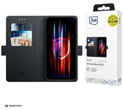 Produktbild von 3MK Wallet Case Xiaomi 17 schwarz