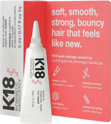 Zdjęcie produktu dla K18 Molecular Repair Leave-in Hair Mask 5 ml