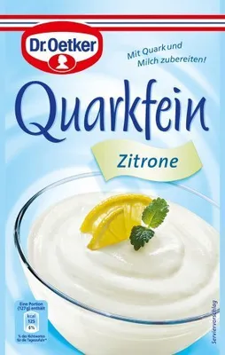 Immagine prodotto di Dr Oetker Quarkfein limone, confezione da 7 (7 x 57 g)