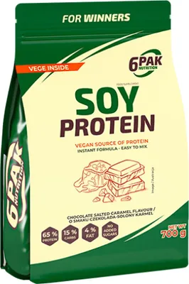 Produktbild von 6PAK Nutrition | Soy Protein Chocolate with Salted Caramel