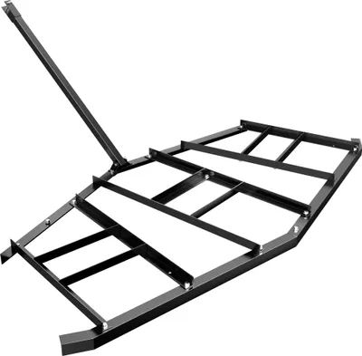 Obrázek produktu pro Vláčecí brány Wiltec 217 x 106 cm, luční brány pro travní traktory, čtyřkolky a UTV, luční brány pro kultivaci a urovnávání půdy