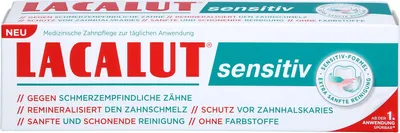Image de Dentifrice Lacalut sensitif 75 ml