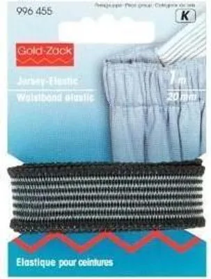 Produktbild von Prym Jersey-Elastic 20 mm schwarz