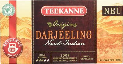Produktbild von Teekanne - Schwarzer Tee - Darjeeling - 20er