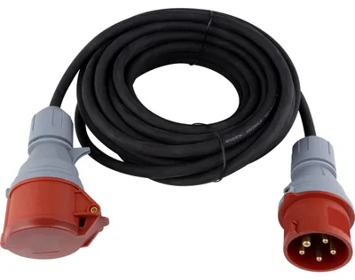 Zdjęcie produktu dla Przedłużacz zewnętrzny, 10 metrów, 11000 W, klasa ochrony IP44