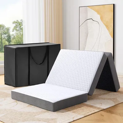 Immagine prodotto di Materasso pieghevole, 120 x 200 x 15 cm, ideale per il campeggio e come letto per ospiti