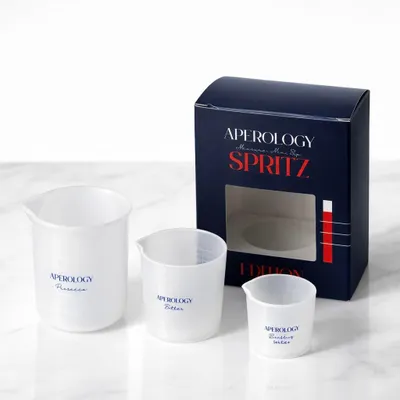 Produktbild von Cocktail-Messbecher Set, 4-teilig, Kunststoff, bunt, für die Küche