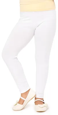 Image de Merry Style filles leggings longs en viscose MS10-130 (blanc, 152)