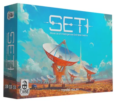 Immagine prodotto di Seti - Ricerca Di Intelligenza Extraterrestre – Gioco da tavolo – Cranio Creations – 1-4 giocatori – 14+