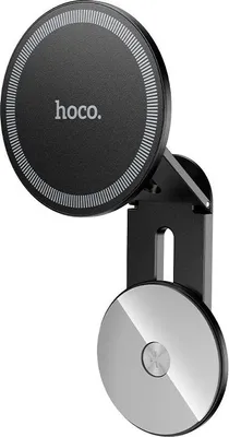 Produktbild von Magnetische Autotelefonhalterung auf der Rückseite des Bildschirms Hoco H93 schwarz