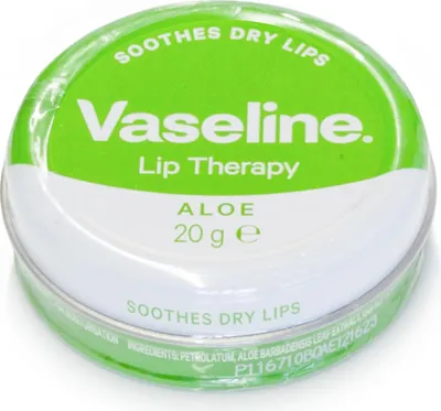 Produktbild von Vaseline Aloe Vera Petroleum Jelly Lip Therapy 20g
