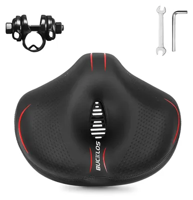 Produktbild von Fahrradsattel extra groß, breit, ergonomisch noseless, für lange Fahrten