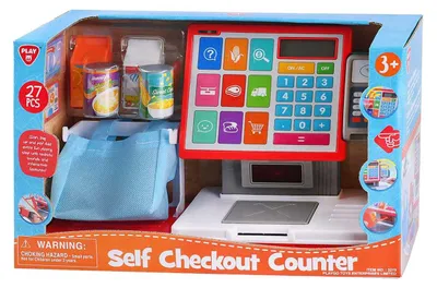 Produktbild von Playgo Selbstbedienungskasse – 27-teilig