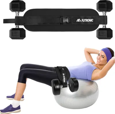 Produktbild von Verstellbarer Hüftdruckgurt für Krafttraining - Booty Gurt für Hanteln und Kettlebells