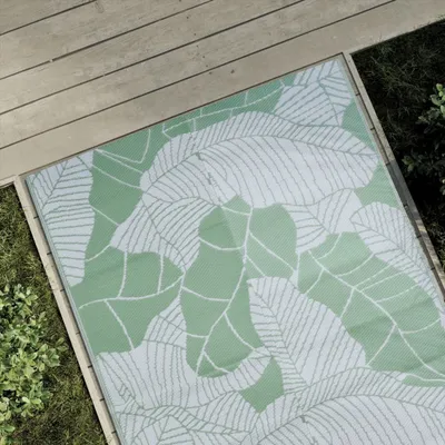 Produktbild von Möbel Outdoor-Teppich Grün 120x180 cm PP - Outdoorteppiche 368582