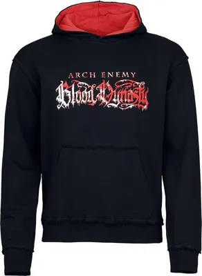 Produktbild von Arch Enemy Kapuzenpullover Herren Logo schwarz/rot L