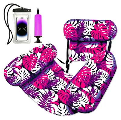 Produktbild von Aufblasbarer Pool-Schwimmer und Liegestuhl, 4-in-1