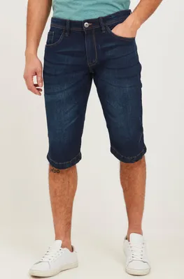 Produktbild von INDICODE IDQuince Herren Jeans Shorts Kurze Denim Hose Eingrifftaschen Baumwollmischung Regular fit