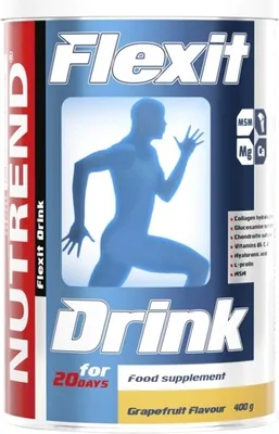 Productafbeelding van Nutrend - Flexit Drink, sinaasjesmaak, poeder, 400g