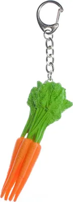 Produktbild von Karotten Möhre Schlüsselanhänger Miniblings Anhänger Schlüsselring Garten Gemüse