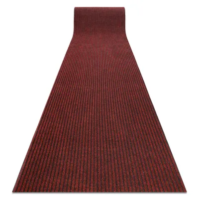 Image de Tread - Tapis de porte antidérapant GIN 3086 extérieur, intérieur ardoise rouge Liverpool 100 cm rouge 100x300 cm