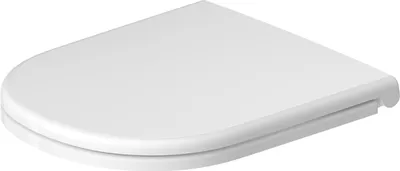 Produktbild von Duravit WC-Sitz D-Code vormont., o. Absenkaut., abnehmbar, weiß