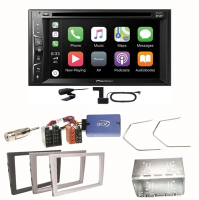 Produktbild von Pioneer AVH-Z3200DAB Carplay DAB Einbauset für Opel Vectra C Signum Corsa Combo